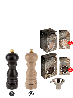 ParisRama u'Select Chocolade en Naturel Pakket 18cm - Peugeot Saveurs