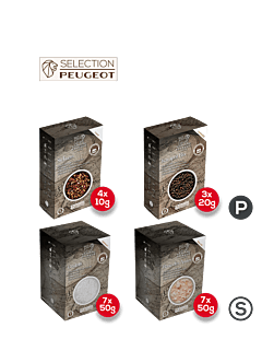 Pack Poivres Premium - Peugeot Saveurs