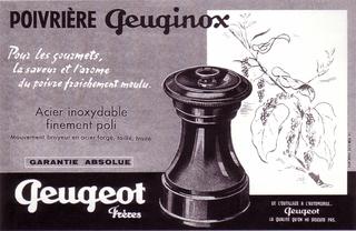 Creatie van de Peuginox - Peugeot Saveurs