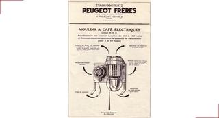De eerste poging elektrische koffiemolens - Peugeot Saveurs