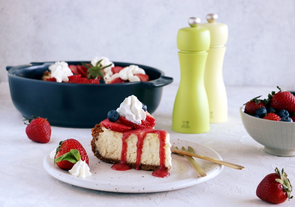 Cheesecake aux fruits rouges