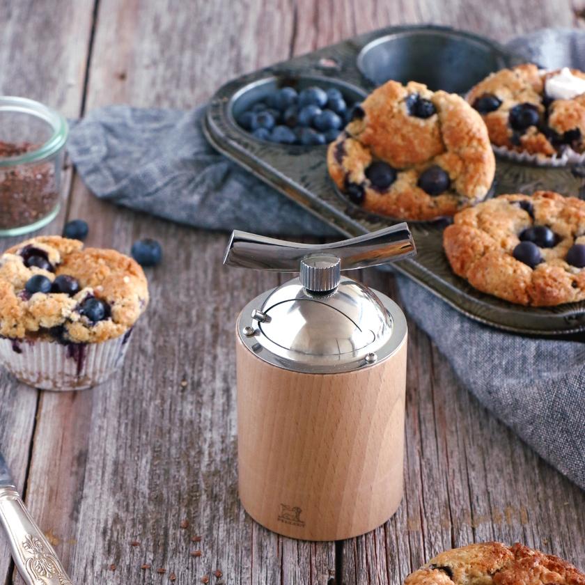 Muffins vegan aux myrtilles - Peugeot Saveurs