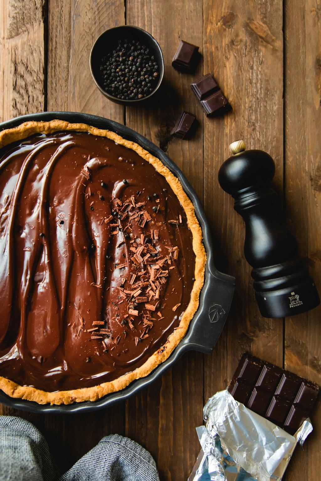 tarte-chocolat-poivre - Peugeot Saveurs