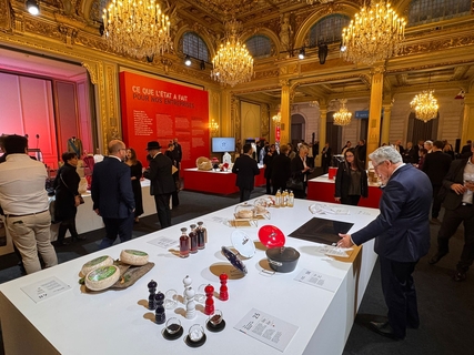 Peugeot saveurs présent à la Grande Exposition du Fabriqué en France à l'Elysée - Peugeot Saveurs