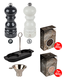 ParisRama u'Select Pakket van leisteen en ivoor, 15 cm - Peugeot Saveurs